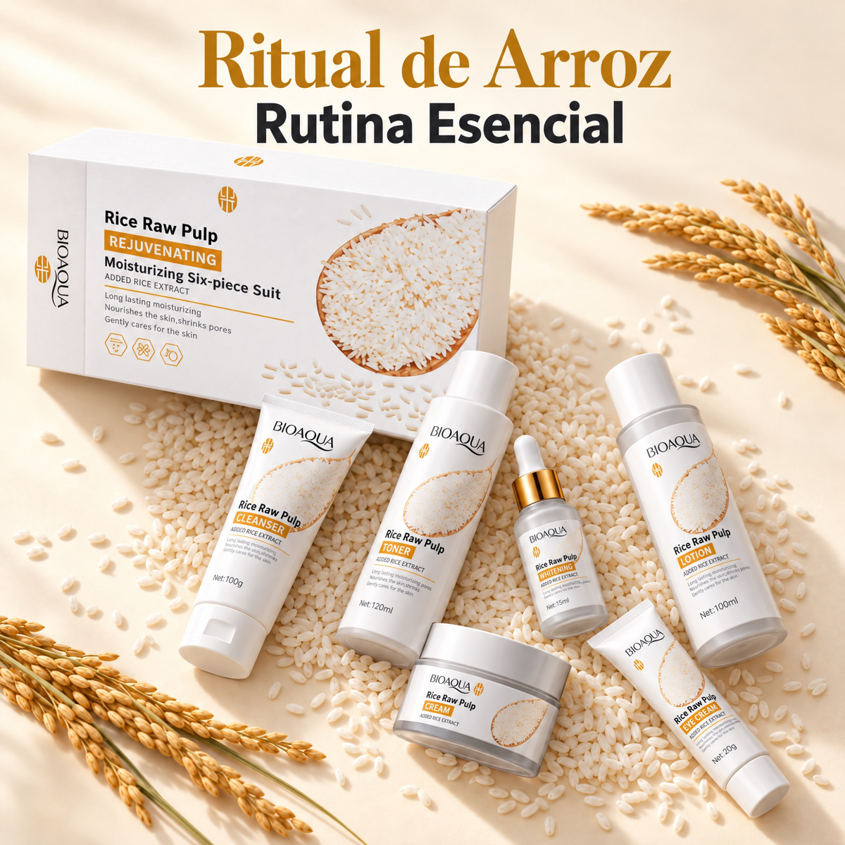 Kit Cuidado Facial BioAqua + Tracker Físico 60 Días | Constancia Garantizada