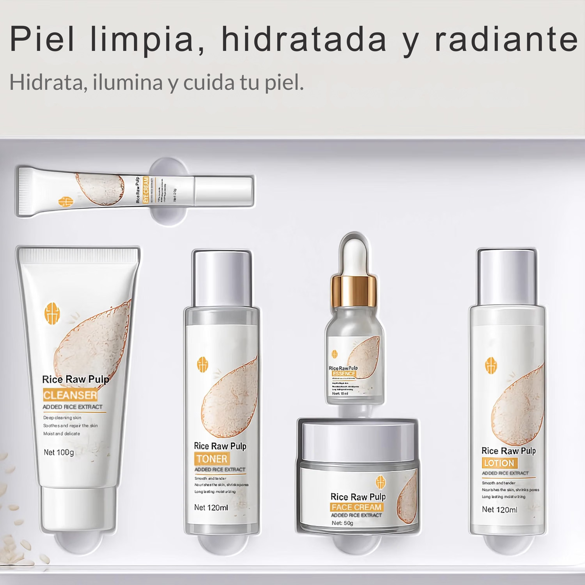 Kit Cuidado Facial BioAqua + Tracker Físico 60 Días | Constancia Garantizada