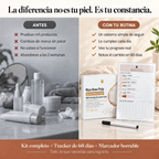 Kit Cuidado Facial BioAqua + Tracker Físico 60 Días | Constancia Garantizada